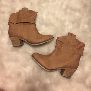 Tan Ankle Boots